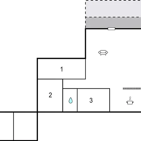 Three-bedroom In 別荘